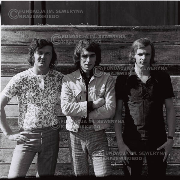 # 1012 - Czerwone Gitary 1970r. w składzie: Seweryn Krajewski, Bernaed Dornowski, Jerzy Skrzypczyk.