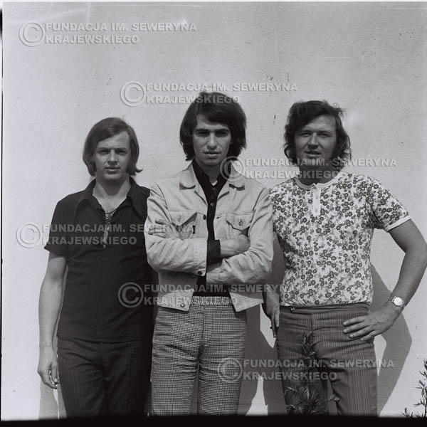 # 1019 - Czerwone Gitary 1970r. w składzie: Seweryn Krajewski, Bernaed Dornowski, Jerzy Skrzypczyk.