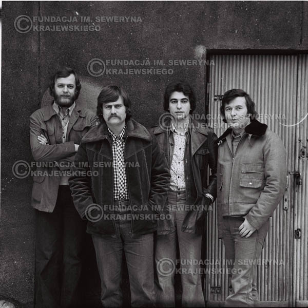 # 1070 - 1975r. od lewej: Jerzy Skrzypczyk, Ryszard Kaczmarek, Seweryn Krajewski, Bernard Dornowski