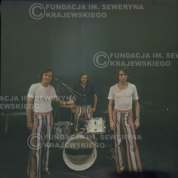 # 1514 - 1973r Koncert w Poznaniu Czerwone Gitary w składzie: Bernard Dornowski, Jerzy Skrzypczyk, Seweryn Krajewski.