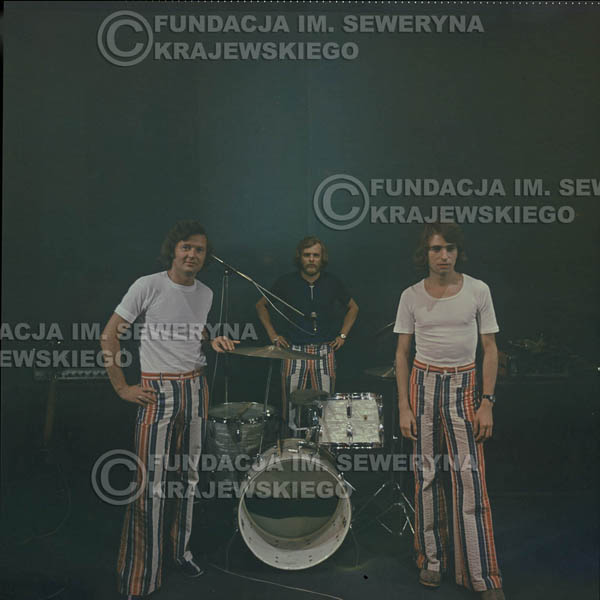 # 1515 - 1973r Koncert w Poznaniu Czerwone Gitary w składzie: Bernard Dornowski, Jerzy Skrzypczyk, Seweryn Krajewski.