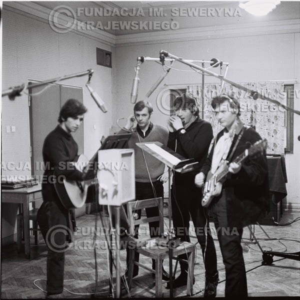 # 254 - Czerwone Gitary 1967r., nagranie do trzeciej płyty, gdańskie radio Wrzeszcz
