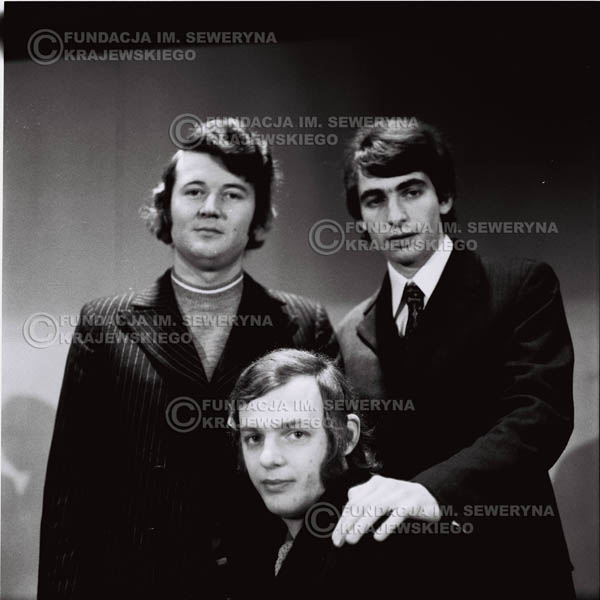 # 739 - Czerwone Gitary 1970r. w składzie: Seweryn Krajewski, Jerzy Skrzypczyk i Bernard Dornowski