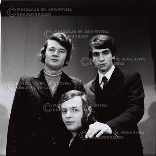 # 740 - Czerwone Gitary 1970r. w składzie: Seweryn Krajewski, Jerzy Skrzypczyk i Bernard Dornowski
