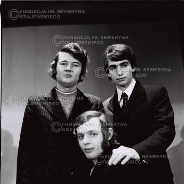 # 741 - Czerwone Gitary 1970r. w składzie: Seweryn Krajewski, Jerzy Skrzypczyk i Bernard Dornowski