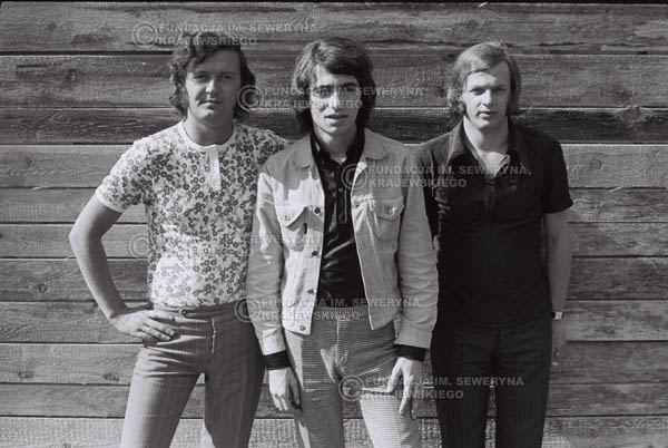 # 754 - 1970r. Warszawa, Czerwone Gitary w składzie: Seweryn Krajewski, Bernard Dornowski, Jerzy Skrzypczyk