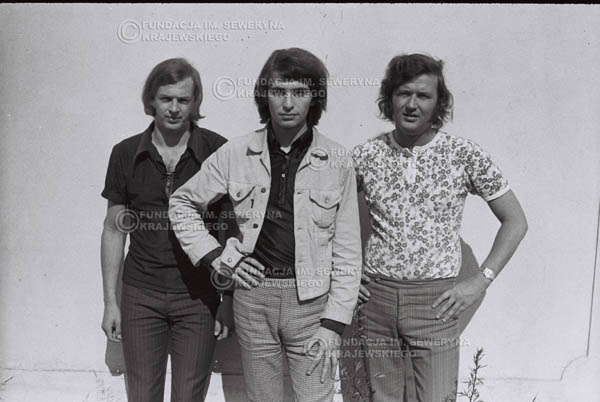 # 766 - 1970r. Warszawa, Czerwone Gitary w składzie: Seweryn Krajewski, Bernard Dornowski, Jerzy Skrzypczyk