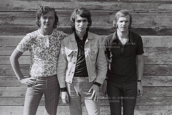 # 771 - 1970r. Warszawa, Czerwone Gitary w składzie: Seweryn Krajewski, Bernard Dornowski, Jerzy Skrzypczyk