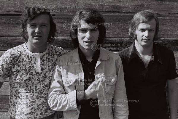 # 773 - 1970r. Warszawa, Czerwone Gitary w składzie: Seweryn Krajewski, Bernard Dornowski, Jerzy Skrzypczyk