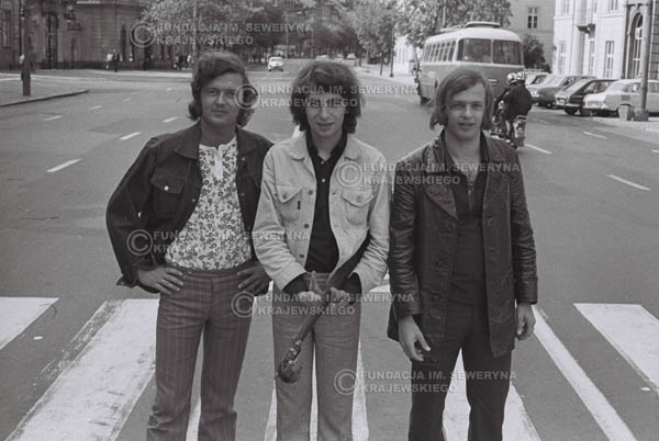 # 782 - 1970r. Warszawa, Czerwone Gitary w składzie: Seweryn Krajewski, Bernard Dornowski, Jerzy Skrzypczyk