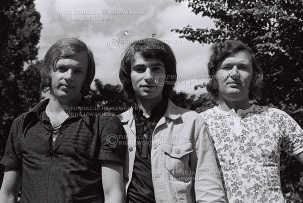 # 792 - 1970r. Warszawa, Czerwone Gitary w składzie: Seweryn Krajewski, Bernard Dornowski, Jerzy Skrzypczyk