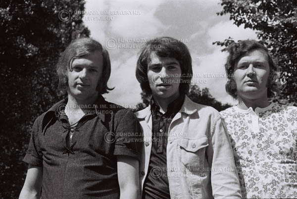 # 795 - 1970r. Warszawa, Czerwone Gitary w składzie: Seweryn Krajewski, Bernard Dornowski, Jerzy Skrzypczyk