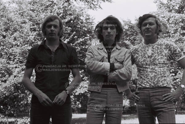# 806 - 1970r. Warszawa, Czerwone Gitary w składzie: Seweryn Krajewski, Bernard Dornowski, Jerzy Skrzypczyk