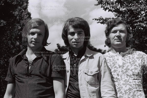 # 814 - 1970r. Warszawa, Czerwone Gitary w składzie: Seweryn Krajewski, Bernard Dornowski, Jerzy Skrzypczyk