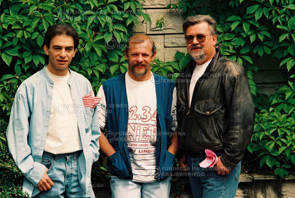 # 889 - 1991r. sesja zdjęciowa w Michalinie, Czerwone Gitary w składzie (come back):Seweryn Krajewski, Bernard Dornowski, Jerzy Skrzypczyk