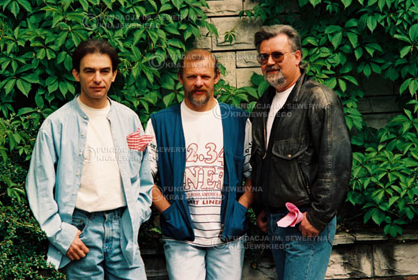 # 891 - 1991r. sesja zdjęciowa w Michalinie, Czerwone Gitary w składzie (come back):Seweryn Krajewski, Bernard Dornowski, Jerzy Skrzypczyk