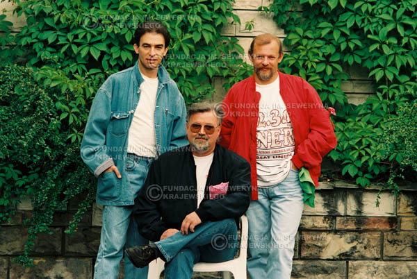 # 898 - 1991r. sesja zdjęciowa w Michalinie, Czerwone Gitary w składzie (come back):Seweryn Krajewski, Bernard Dornowski, Jerzy Skrzypczyk