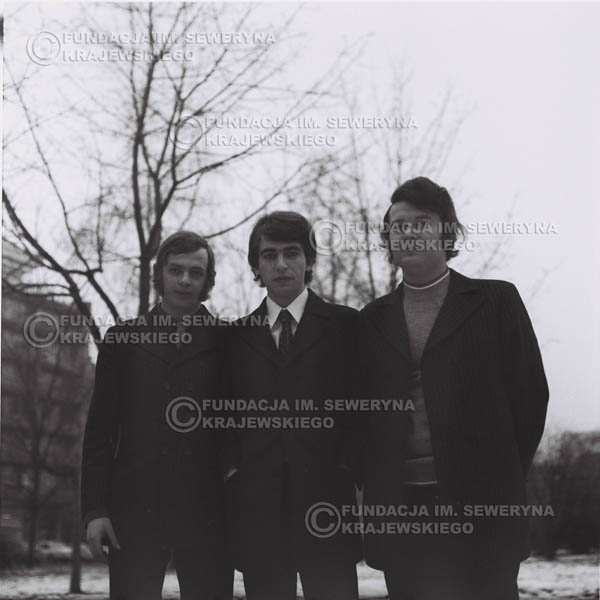 # 970 - 1970r. Czerwone Gitary w składzie: Seweryn Krajewski, Jerzy Skrzypczyk, Bernard Dornowski