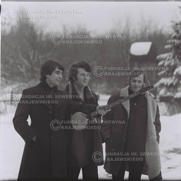 # 981 - zima 1970, Czerwone Gitary w składzie: Seweryn Krajewski, Bernard Dornowski, Jerzy Skrzypczyk