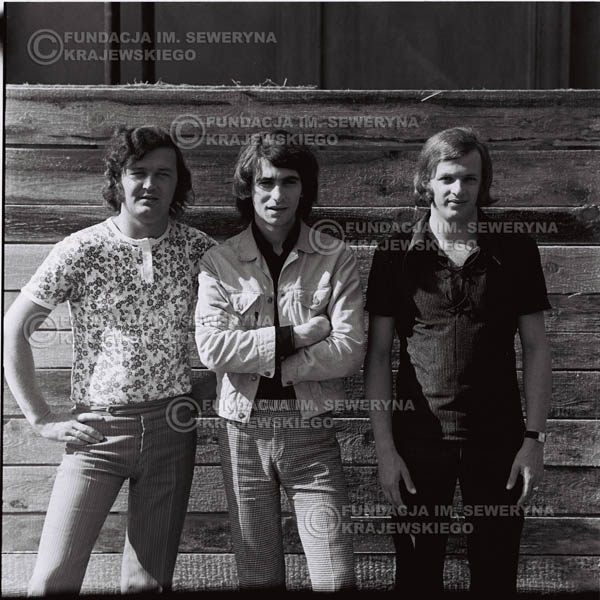# 1011 - Czerwone Gitary 1970r. w składzie: Seweryn Krajewski, Bernaed Dornowski, Jerzy Skrzypczyk.