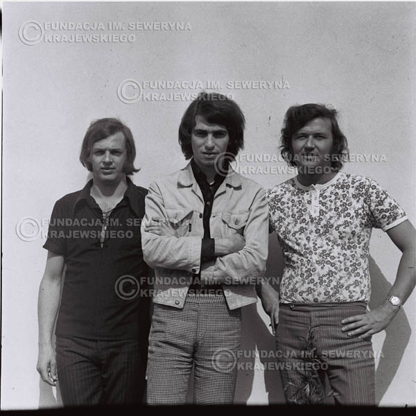 # 1018 - Czerwone Gitary 1970r. w składzie: Seweryn Krajewski, Bernaed Dornowski, Jerzy Skrzypczyk.