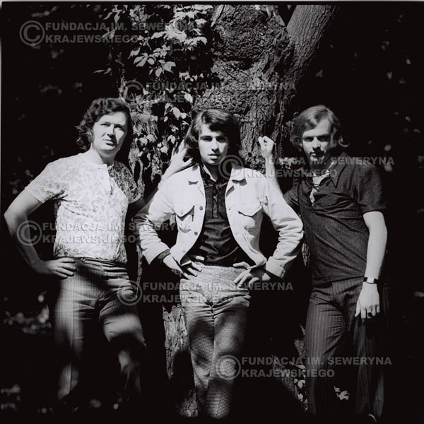 # 1021 - Czerwone Gitary 1970r. w składzie: Seweryn Krajewski, Bernaed Dornowski, Jerzy Skrzypczyk.