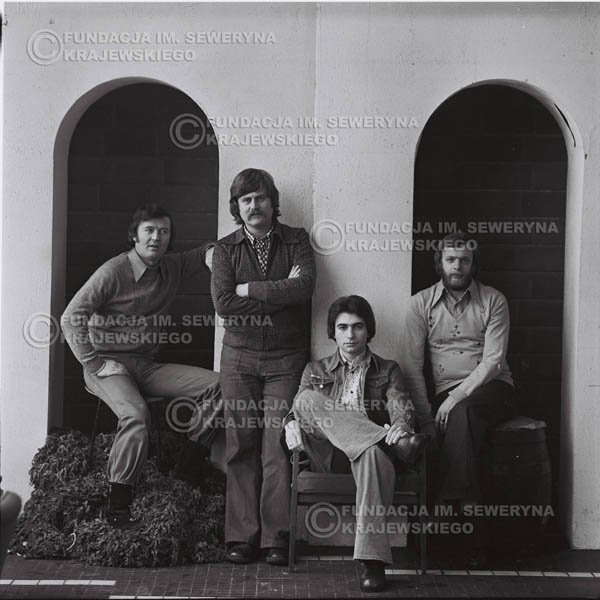 # 1080 - 1975r. od lewej: Bernard Dornowski, Ryszard Kaczmarek, Seweryn Krajewski, Jerzy Skrzypczyk