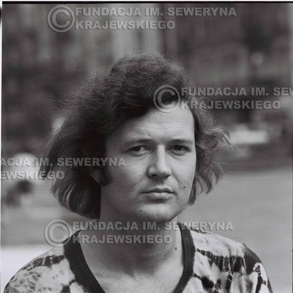 # 1279 - Bernard Dornowski, 1973r na starówce w Poznaniu.