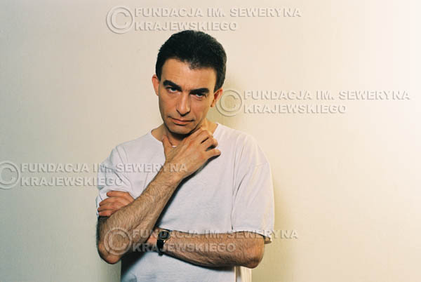 # 15 - Leszek Fidusiewicz. Sesja do okładki 'Strofki na gitarę (2)' - 1993 r.
