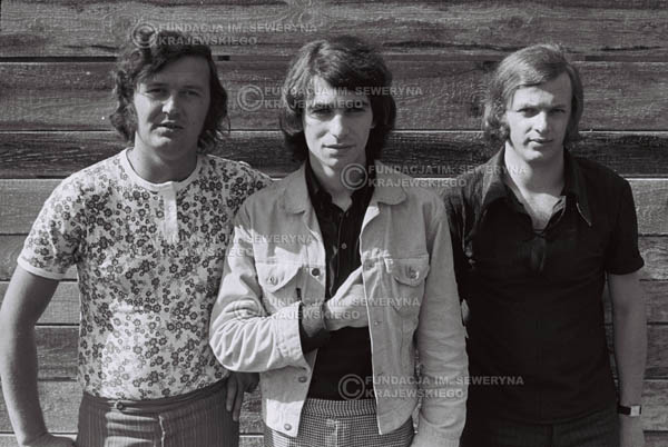 # 757 - 1970r. Warszawa, Czerwone Gitary w składzie: Seweryn Krajewski, Bernard Dornowski, Jerzy Skrzypczyk