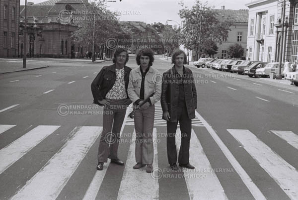 # 763 - 1970r. Warszawa, Czerwone Gitary w składzie: Seweryn Krajewski, Bernard Dornowski, Jerzy Skrzypczyk