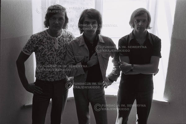 # 789 - 1970r. Warszawa, Czerwone Gitary w składzie: Seweryn Krajewski, Bernard Dornowski, Jerzy Skrzypczyk