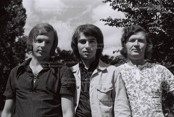 # 793 - 1970r. Warszawa, Czerwone Gitary w składzie: Seweryn Krajewski, Bernard Dornowski, Jerzy Skrzypczyk