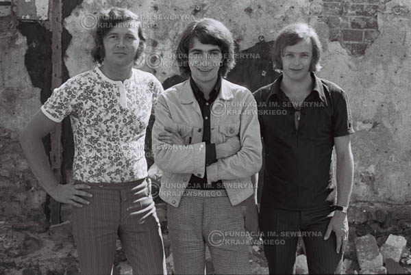 # 818 - 1970r. Warszawa, Czerwone Gitary w składzie: Seweryn Krajewski, Bernard Dornowski, Jerzy Skrzypczyk