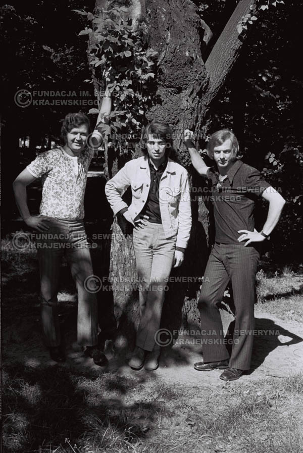 # 824 - 1970r. Warszawa, Czerwone Gitary w składzie: Seweryn Krajewski, Bernard Dornowski, Jerzy Skrzypczyk