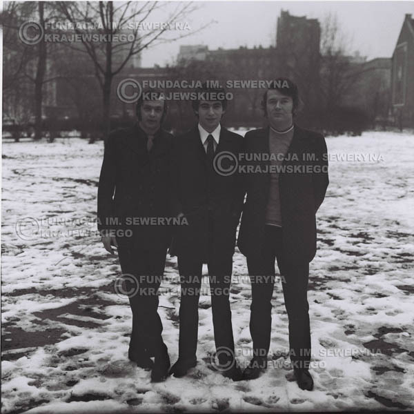 # 972 - 1970r. Czerwone Gitary w składzie: Seweryn Krajewski, Jerzy Skrzypczyk, Bernard Dornowski