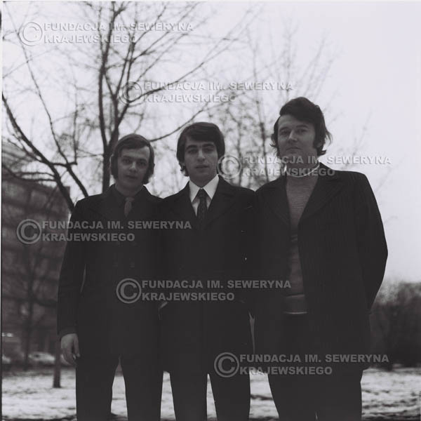 # 974 - 1970r. Czerwone Gitary w składzie: Seweryn Krajewski, Jerzy Skrzypczyk, Bernard Dornowski