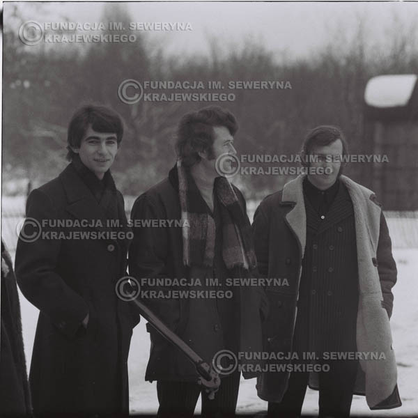 # 982 - zima 1970, Czerwone Gitary w składzie: Seweryn Krajewski, Bernard Dornowski, Jerzy Skrzypczyk
